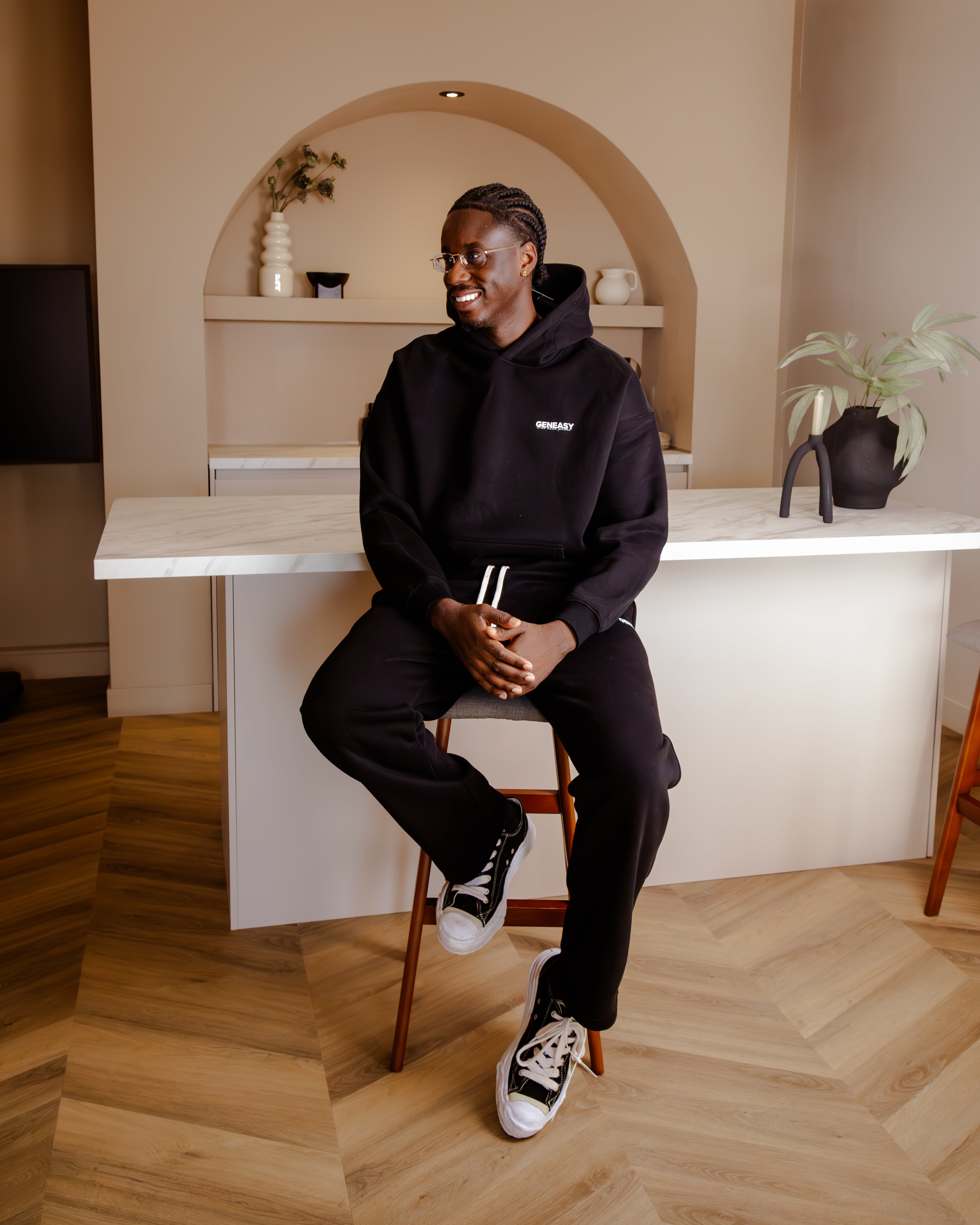 The blue print set - Zwart