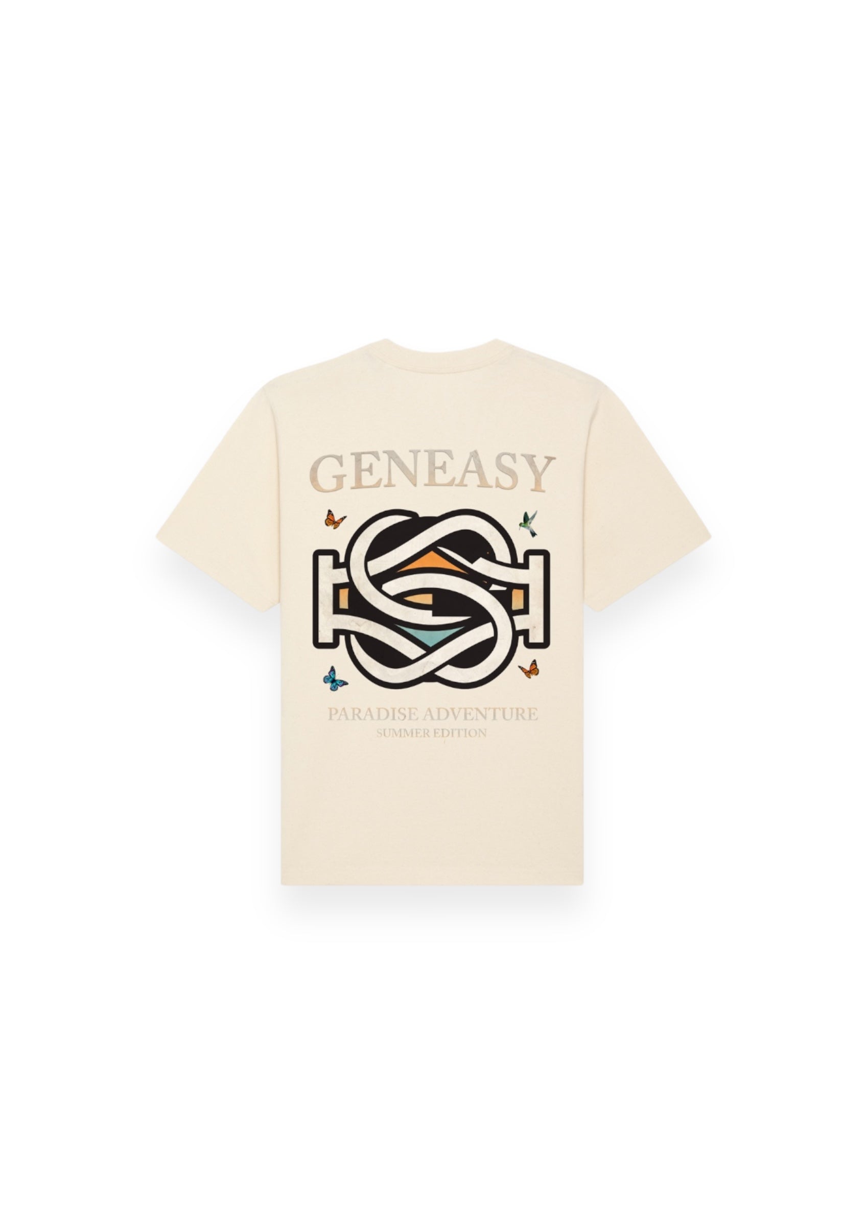 Paradise t-shirt beige