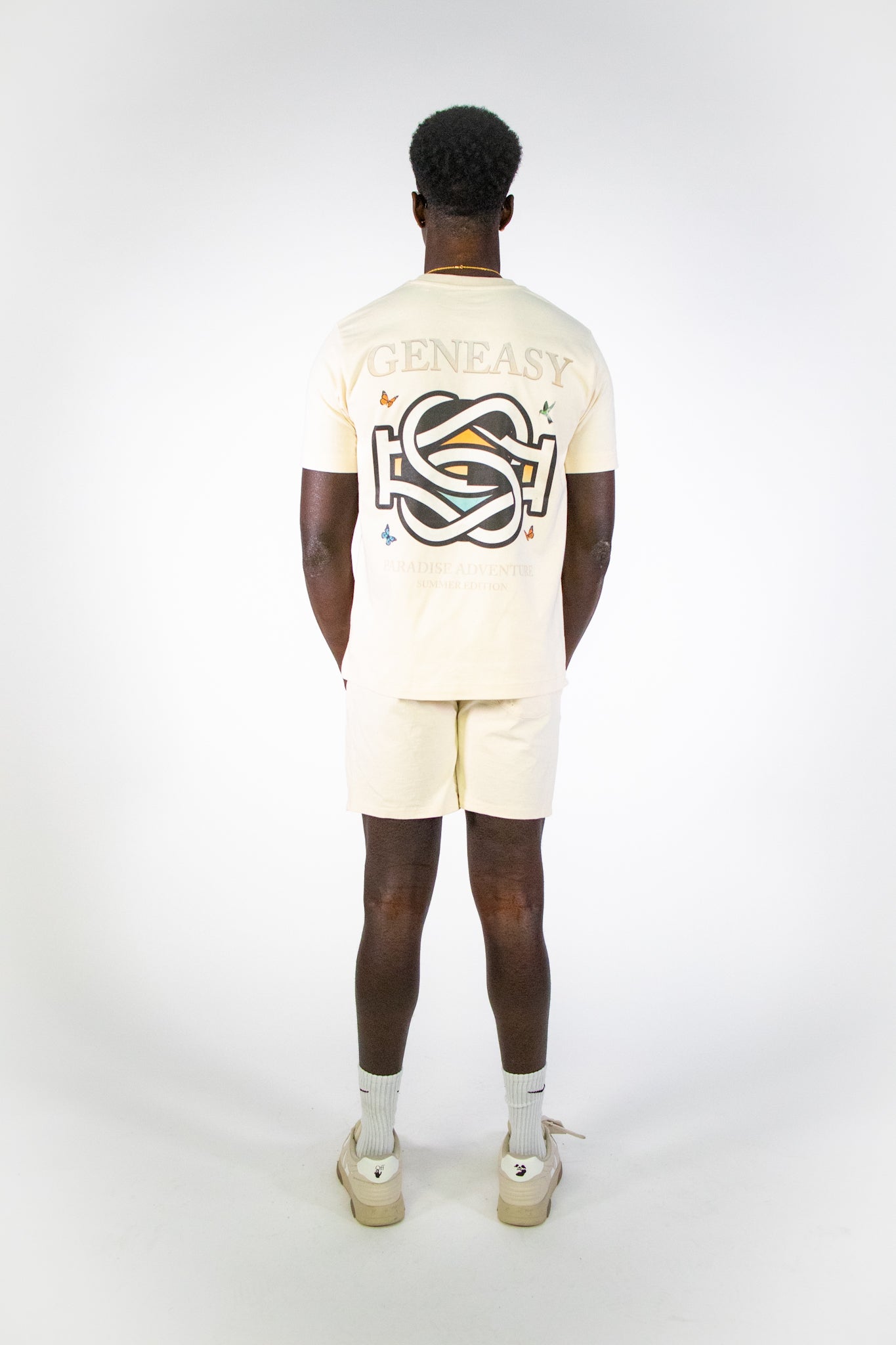 Paradise t-shirt beige