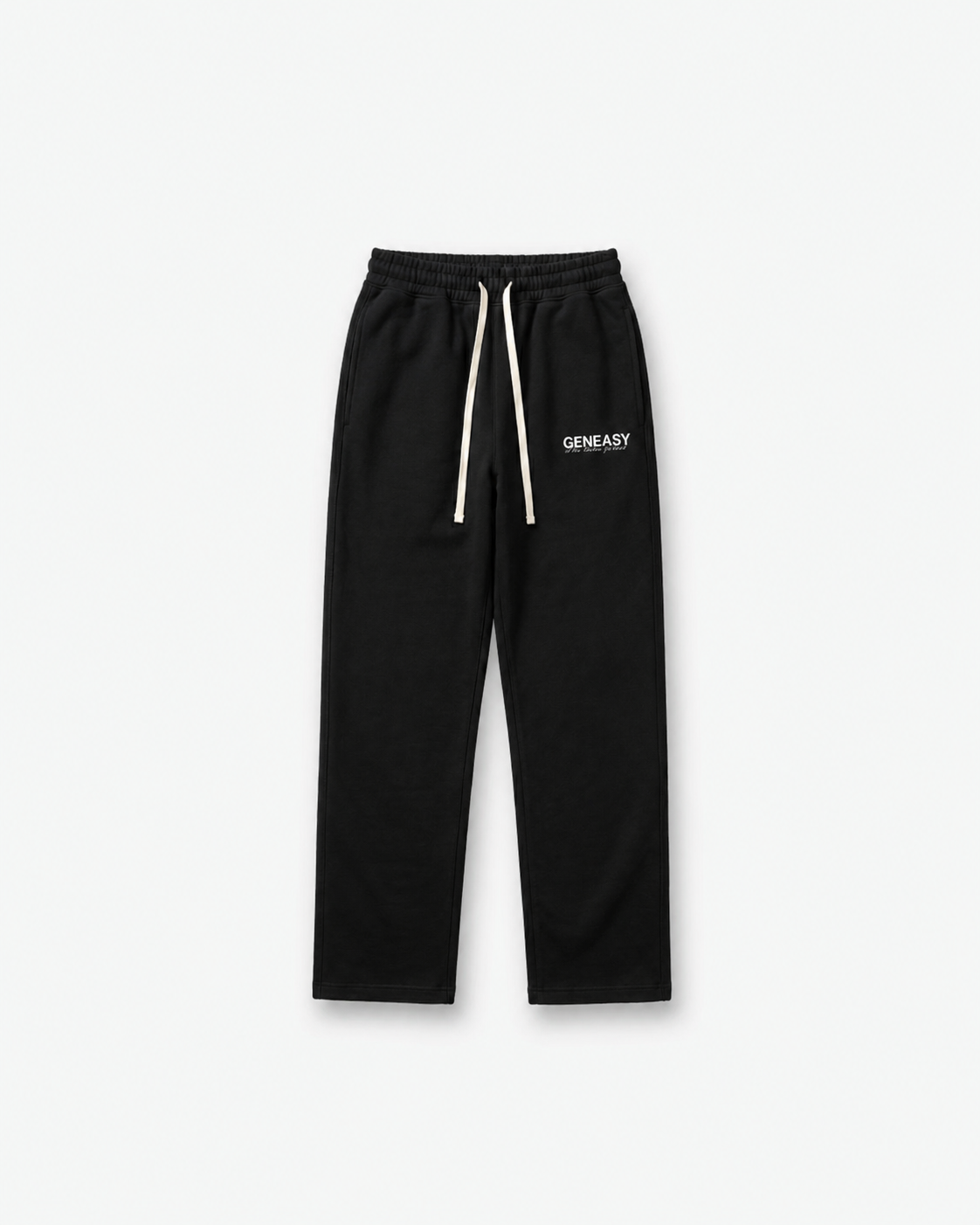 The blue print pants zwart