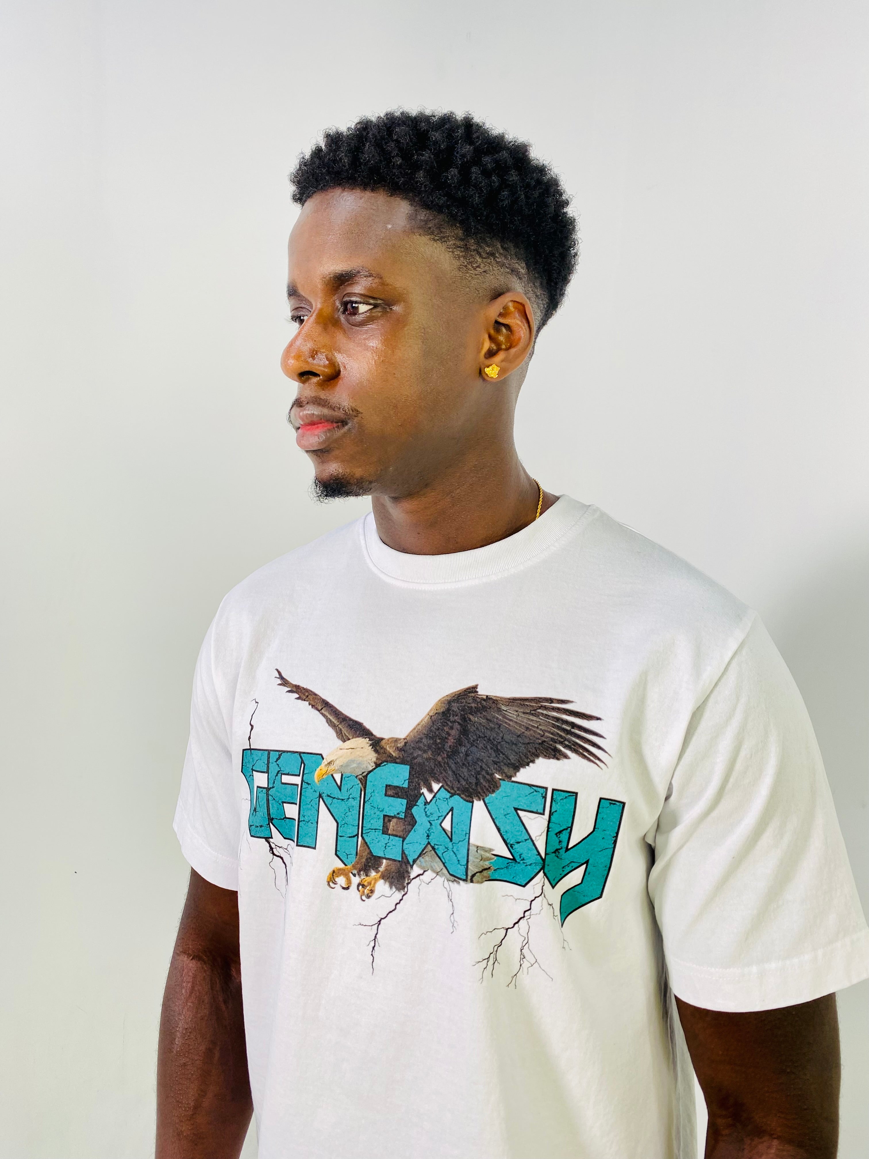 Eagle t-shirt wit