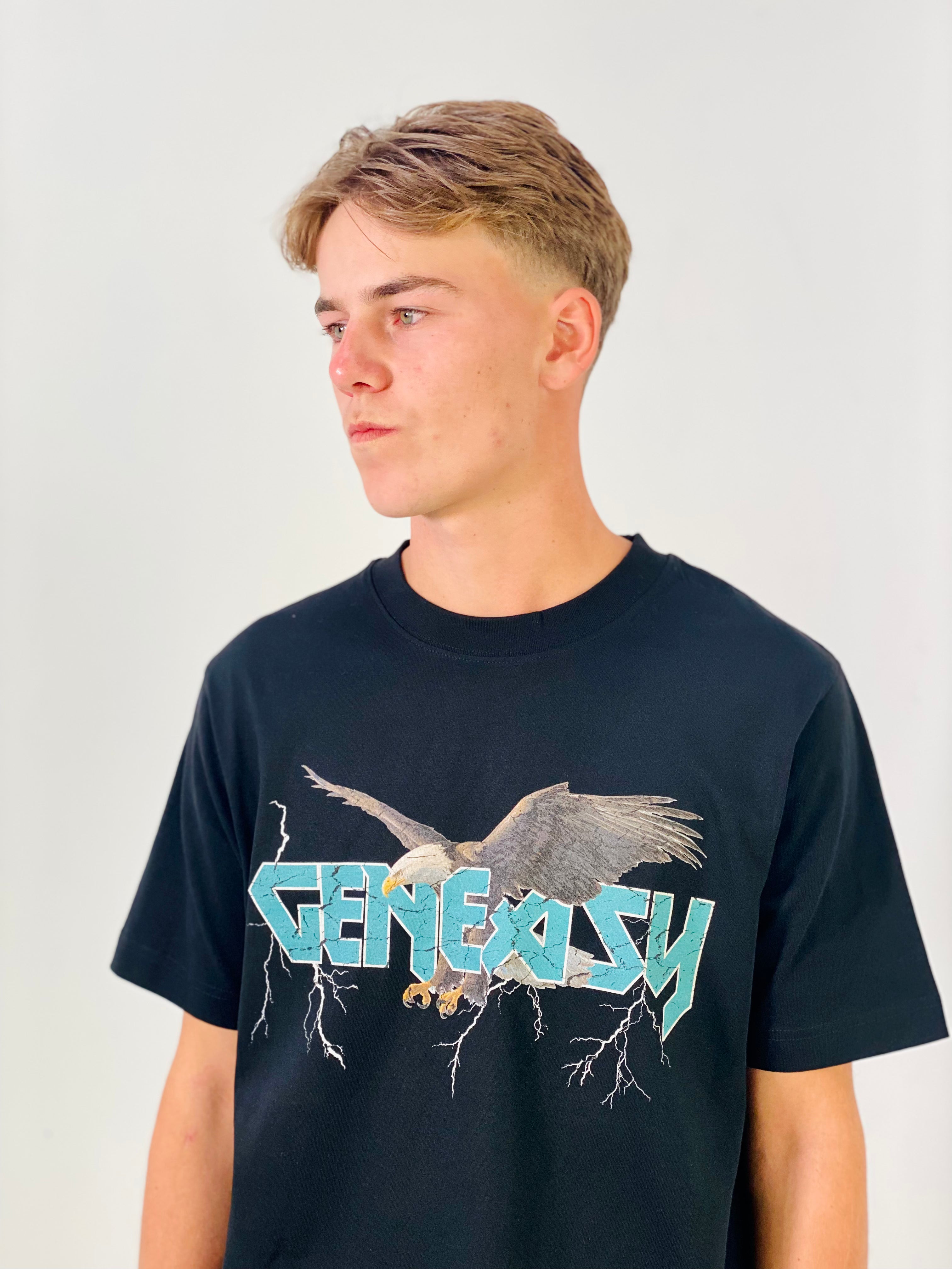 Eagle t-shirt zwart